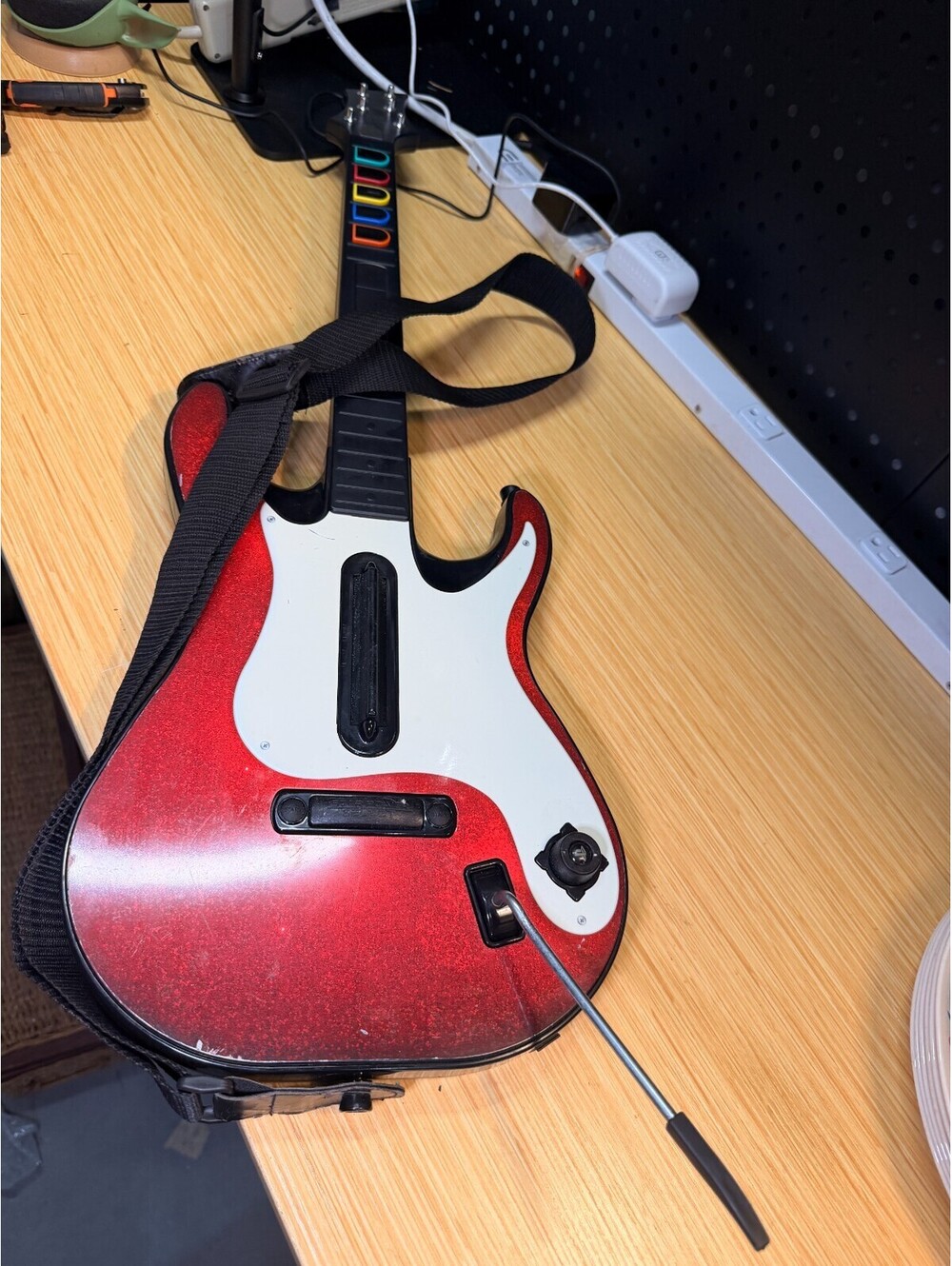 Guitar Hero Band Hero Wireless Guitar Controller for PS3 PS2 *No Dongle VTG